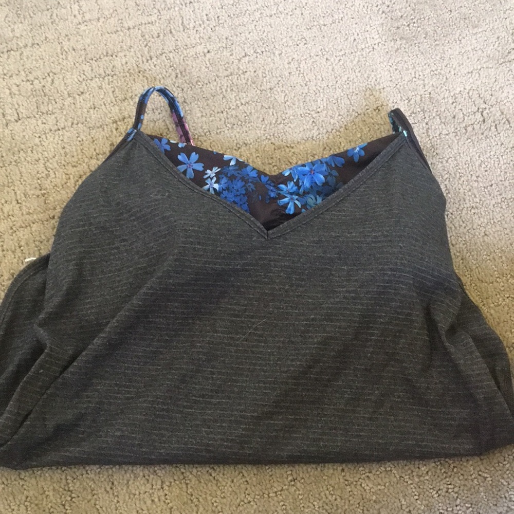 Lulu top with attached bra